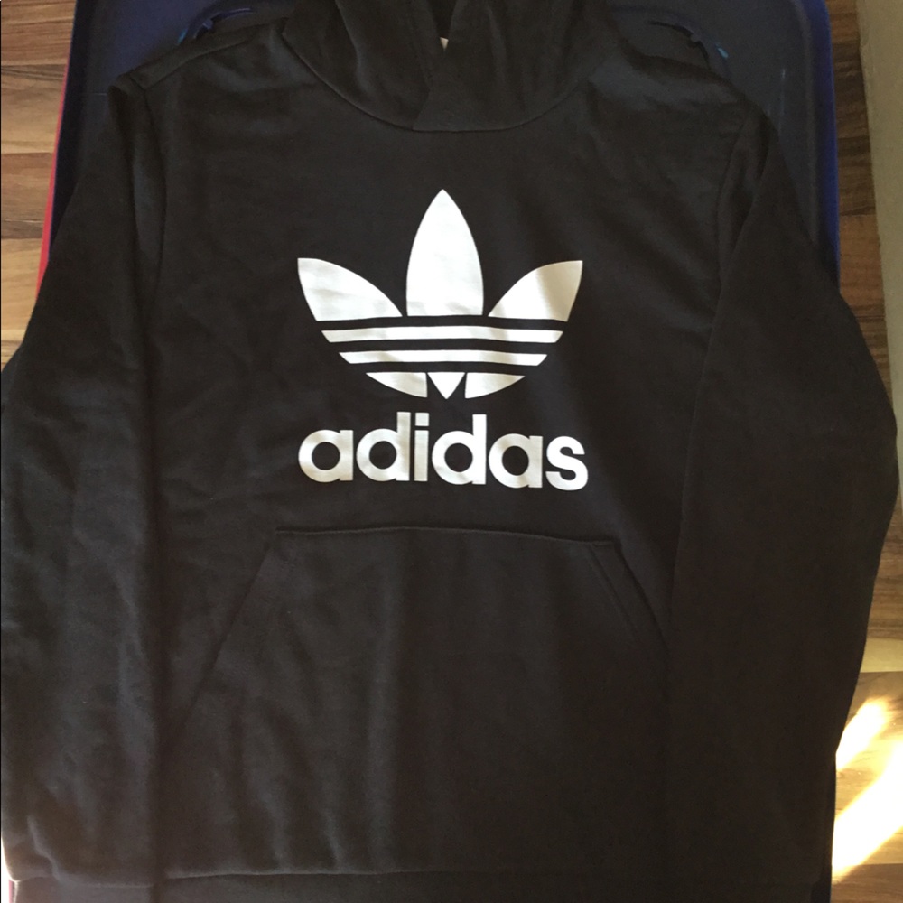 New black adidas hoodie